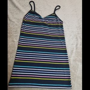 Striped Womens Tank Top size Small